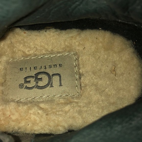 Ugg Deanna distressed suede charcoal grey brown - Picture 6 of 9